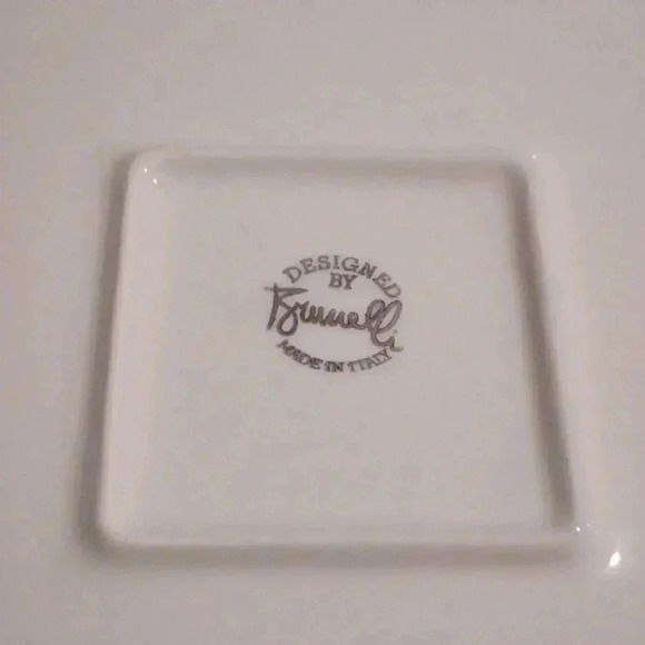 🌹2 very large square Italian plates - Picture 9 of 9